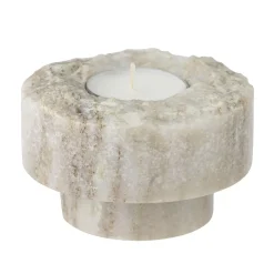 Bloomingville - Forli Fyrfadsstage, Natur, Marmor