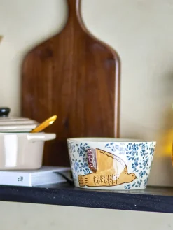 Bloomingville - Hezha Skål, Natur, Stentøj