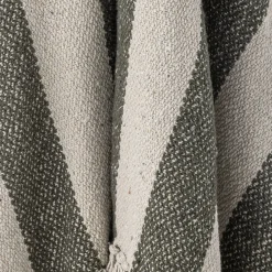 Bloomingville - Jodina Plaid, Grøn, Genanvendt Bomuld