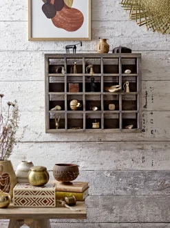 Bloomingville - Jona Vase, Brun, Stentøj