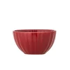 Bloomingville - Latina Skål, Rød, Stentøj