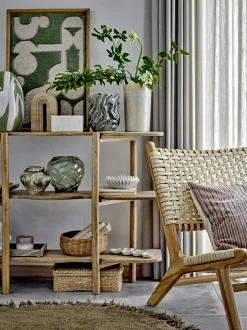 Bloomingville - Longton Vægdekoration, Grøn, Uld, 66x46 cm