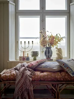 Bloomingville - Madita Pude, Rød, Bomuld