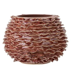 Bloomingville - Morwen Vase, Brun, Stentøj