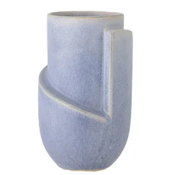 Bloomingville - Norbert Vase, Blå, Stentøj