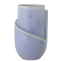 Bloomingville - Norbert Vase, Blå, Stentøj