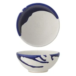 Bloomingville - Okayama Skål, Blå, Stentøj