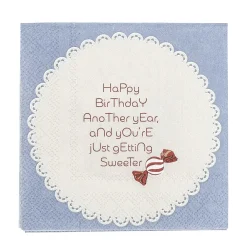 Bloomingville - Oscar Serviet, Blå, FSC® Mix, Papir