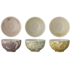 Bloomingville - Palma Skål, Grøn, Stentøj