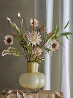 Bloomingville - Palmflower Kunstig stilk - Brun, Plastik