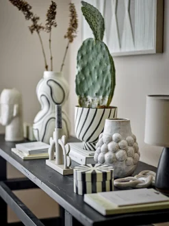 Bloomingville - Poldor Vase, Natur, Stentøj