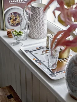 Bloomingville - Rika Skål, Klar, Genanvendt Glas