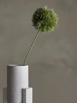 Bloomingville - Salome Vase, Hvid, Stentøj