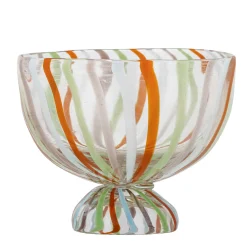 Bloomingville - Savya Skål, Grøn, Glas