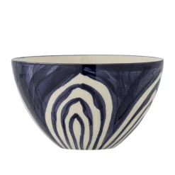 Bloomingville - Shama Skål, Blå, Stentøj