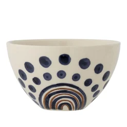 Bloomingville - Shama Skål, Orange, Stentøj