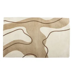 Bloomingville - Volano Tæppe, Natur, Bomuld