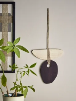 Bloomingville - Yoki Vægdekoration, Brun, Eg