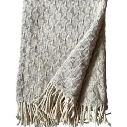 Burel Factory - Noor plaid/tæppe - Taupe - 180x130 cm