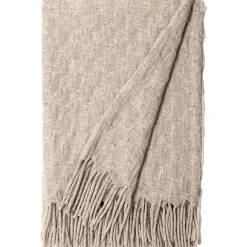 Burel Factory - Pied de Coq - Plaid/tæppe - Beige -180x130 cm