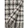 Burel Factory - Pied de Coq - Plaid/tæppe - Gråmønstret