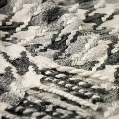 Burel Factory - Pied de Coq - Plaid/tæppe - Gråmønstret