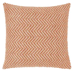 Burel Factory - Visual Pudebetræk - Terracotta - 45x45 cm