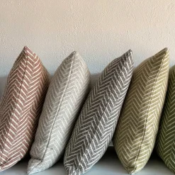 Burel Factory - Visual Pudebetræk - Terracotta - 45x45 cm