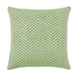 Burel Factory - Visual Pudebetræk - Lys grøn - 45x45 cm