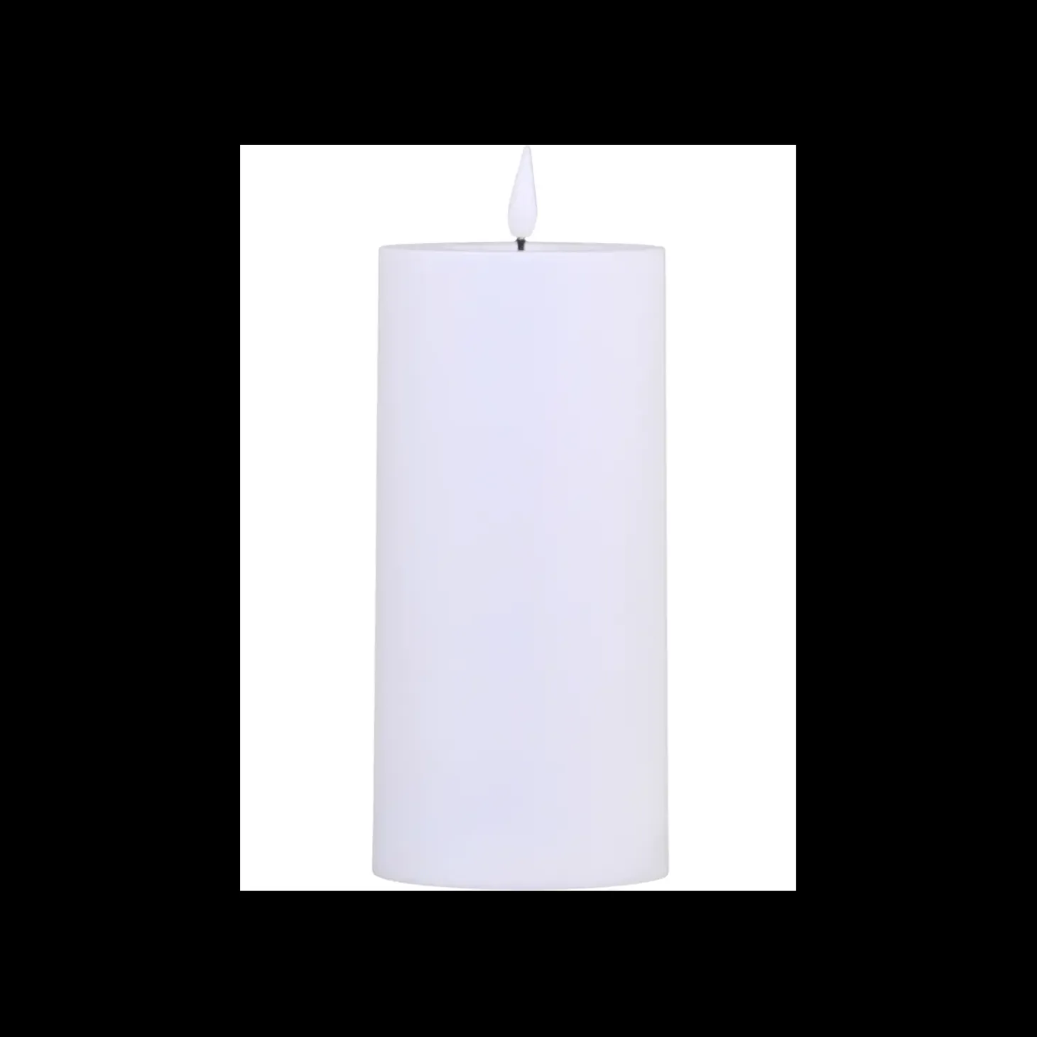 Chic Antique - Bloklys LED til udendørs inkl. batteri - H35 x Ø10 cm