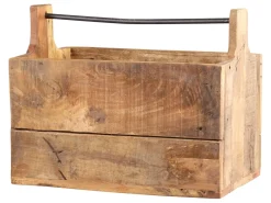 Chic Antique - Opbevaringskasse med håndtag - Grimaud - Natur