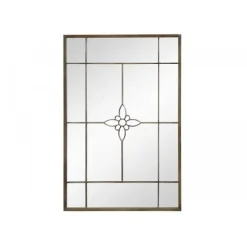 Chic Antique - Spejl med blomst - 120x80 cm