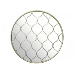 Chic Antique - Spejl med dekor - Ø 85 cm