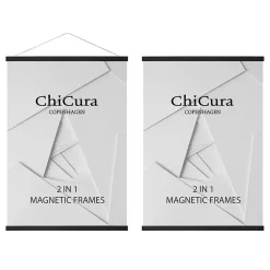 ChiCura Copenhagen - Magnetramme - Sort 71 cm