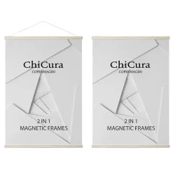 ChiCura Copenhagen - Magnetramme - Egetræ 51 cm