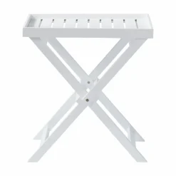 Cinas - Bakkebord 60x40cm hvid