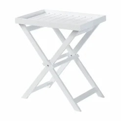 Cinas - Bakkebord 60x40cm hvid