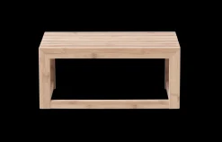 Cinas - Lille garderobehylde i vertikalt karboniseret bambus