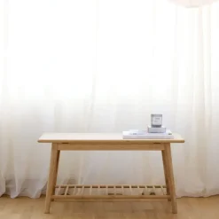 Cinas - Noble entrébænk 90x35cm i bambus