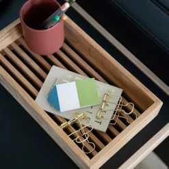 Cinas - Opbevaringsbakke, teak