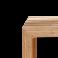 Cinas - Rib skammel 45x35cm bambus