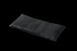 Cinas - Siddepude til 2-pers Rib bænk sort læder