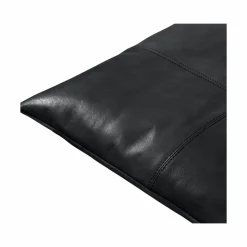 Cinas - Siddepude til Rib stool sort læder