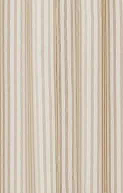 Compliments - Badeforhæng - Lines shower curtain w/eyelets 200 cm - Linen