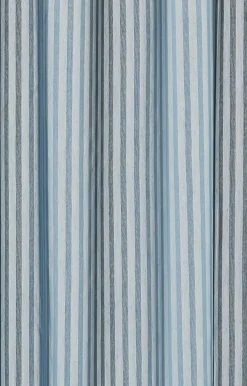 Compliments - Badeforhæng - Lines shower curtain w/tape 200 cm - Sea blue