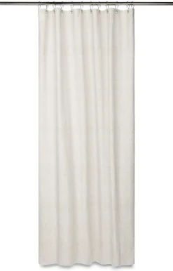 Compliments - Badeforhæng - Lino shower curtain w/eyelets 200 cm - Linen