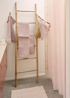 Compliments - Badeforhæng - Lines shower curtain w/tape 200 cm - Rose