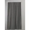 Compliments - Badeforhæng - Pine shower curtain w/tape 220 cm - Mørk grå