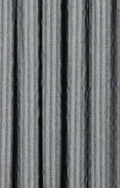 Compliments - Badeforhæng - Lines shower curtain w/tape 220 cm - Sort