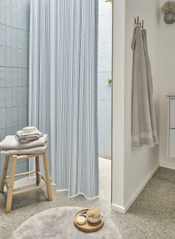 Compliments - Bademåtte - Loop Bath Mat dia. 75 cm - Lys grå